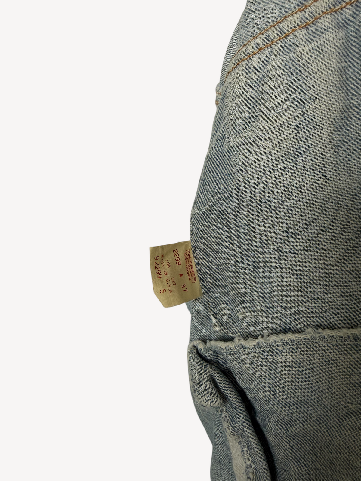 80s Levi's Type 3 Denim Trucker Jacket 70506-0217 (M)