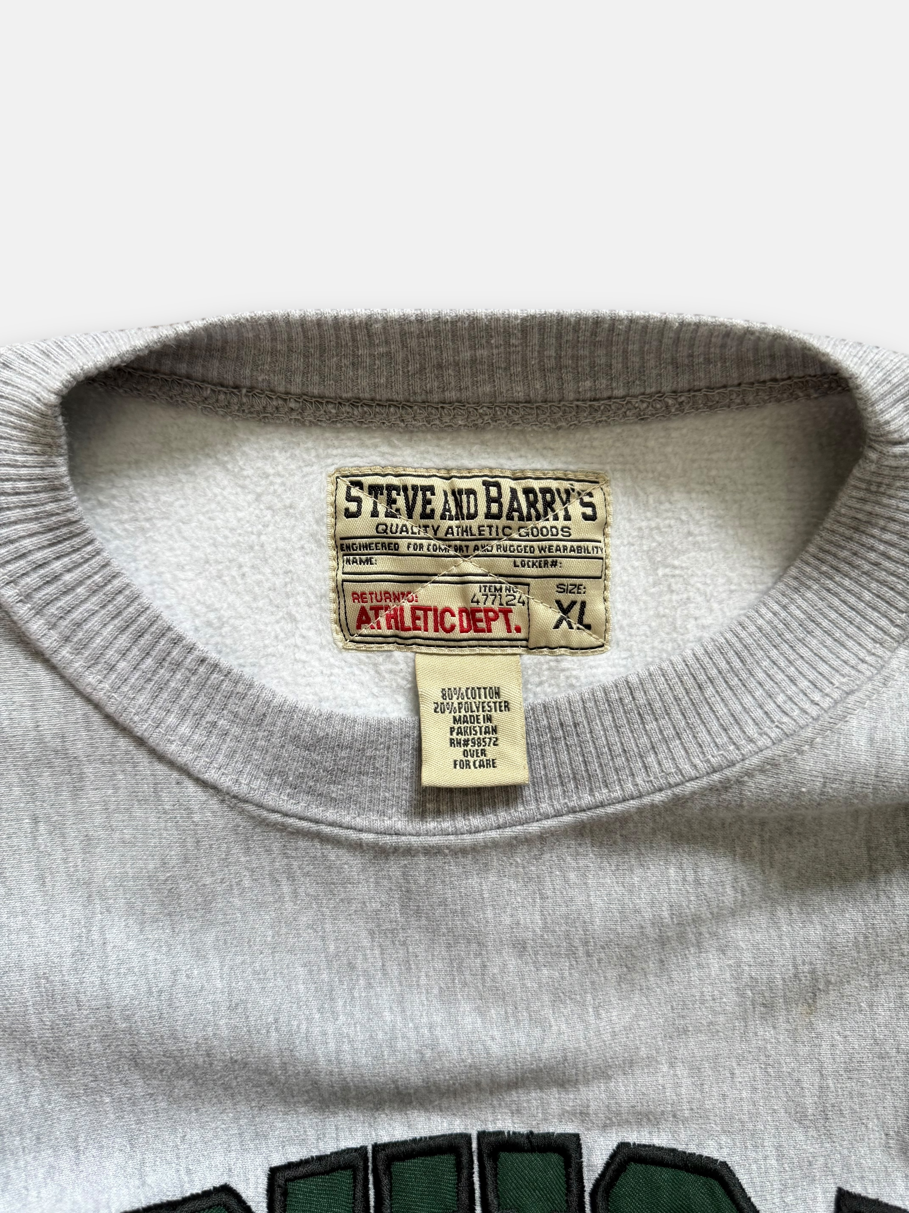 90s Michigan State University Sweatshirt (XXL)