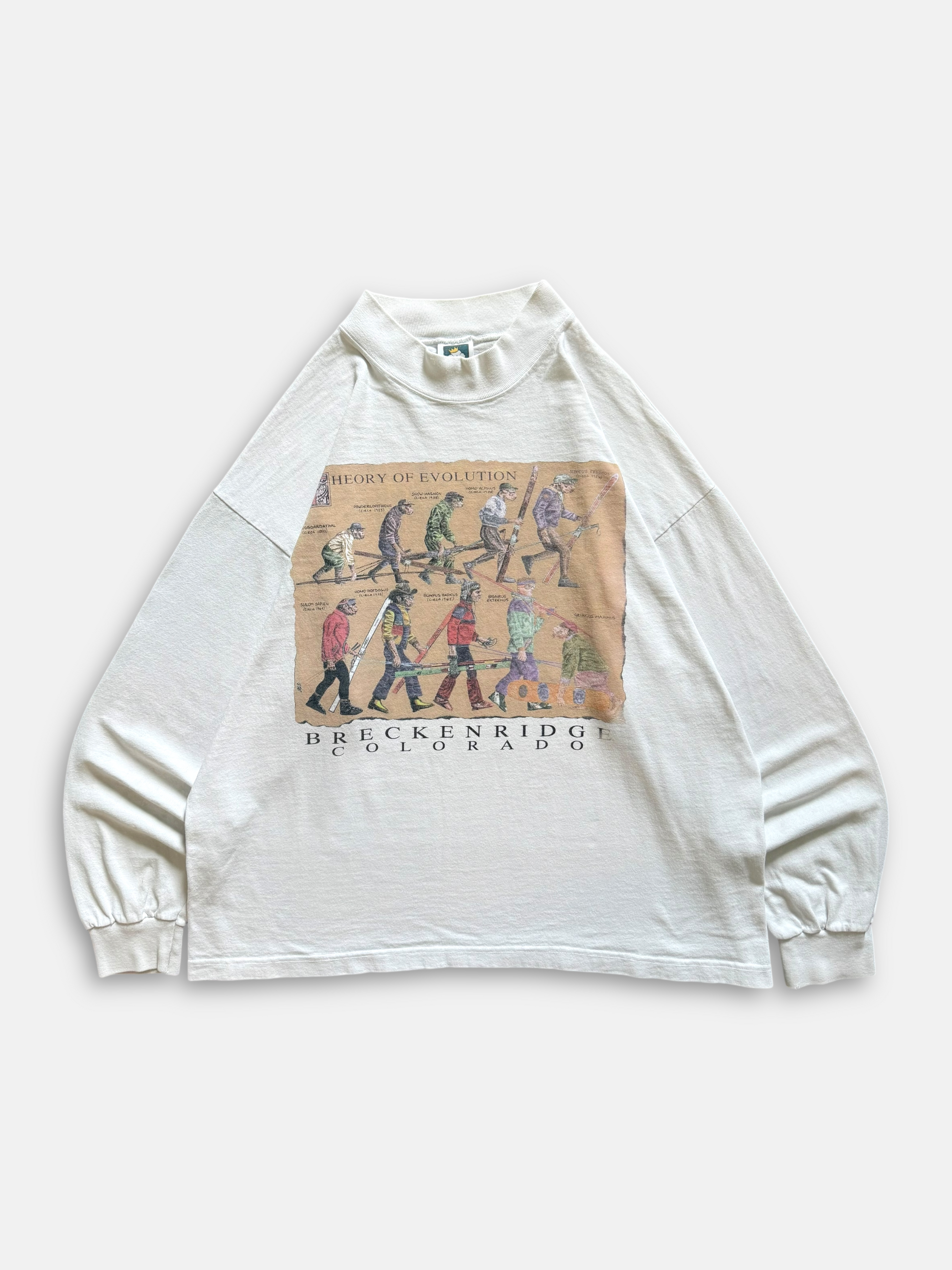 90s Breckenridge LS Mock Tee (XL)