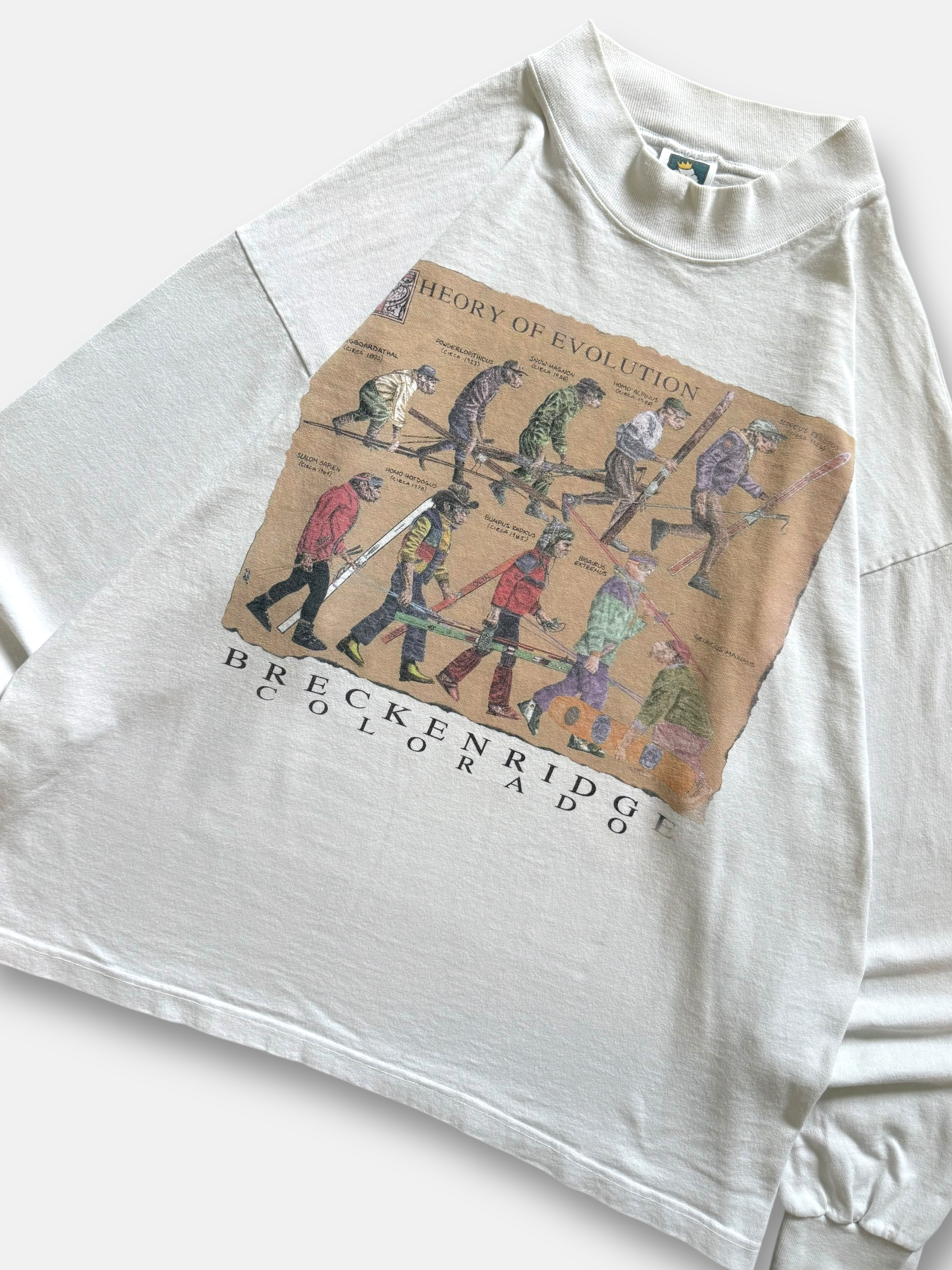 90s Breckenridge LS Mock Tee (XL)