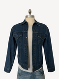 70s Levi's Type 3 Denim Trucker Jacket 70505-0217 (M)