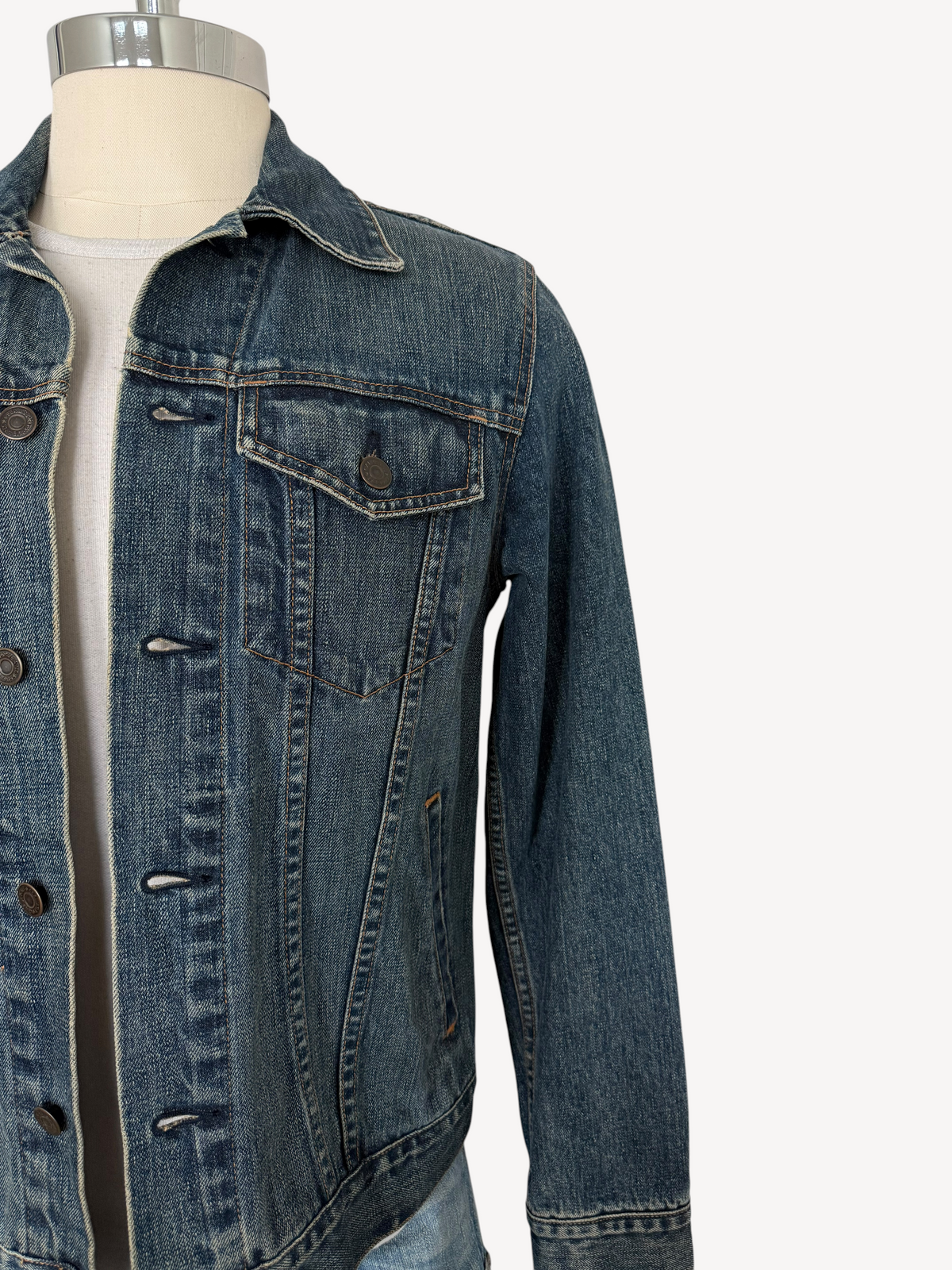 00s Gap Denim Trucker Jacket (S)