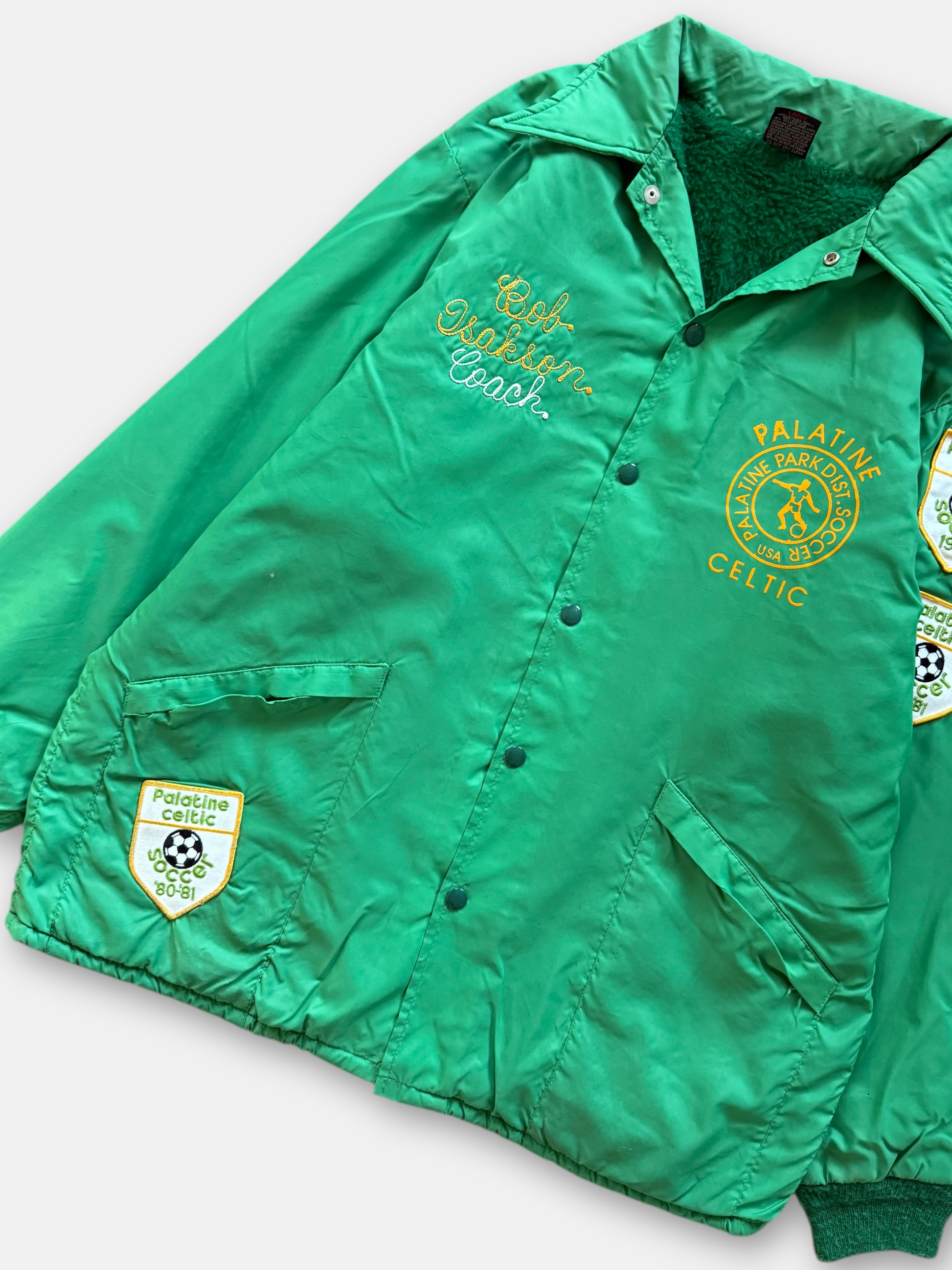 '81 Palatine Celtic Soccer Jacket (L)
