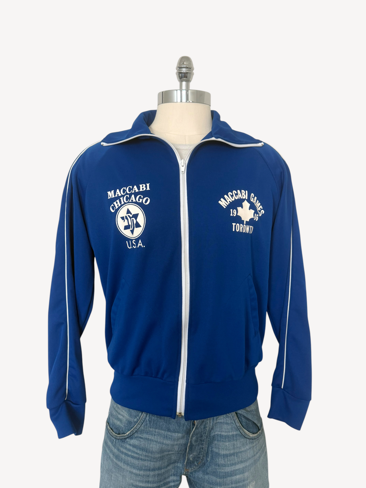 '86 Maccabi Games Toronto Zip-Up Jacket (L)