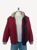 90s Down Puffer Bomber Jacket (L)