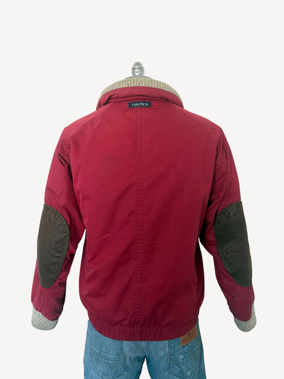 90s Down Puffer Bomber Jacket (L)
