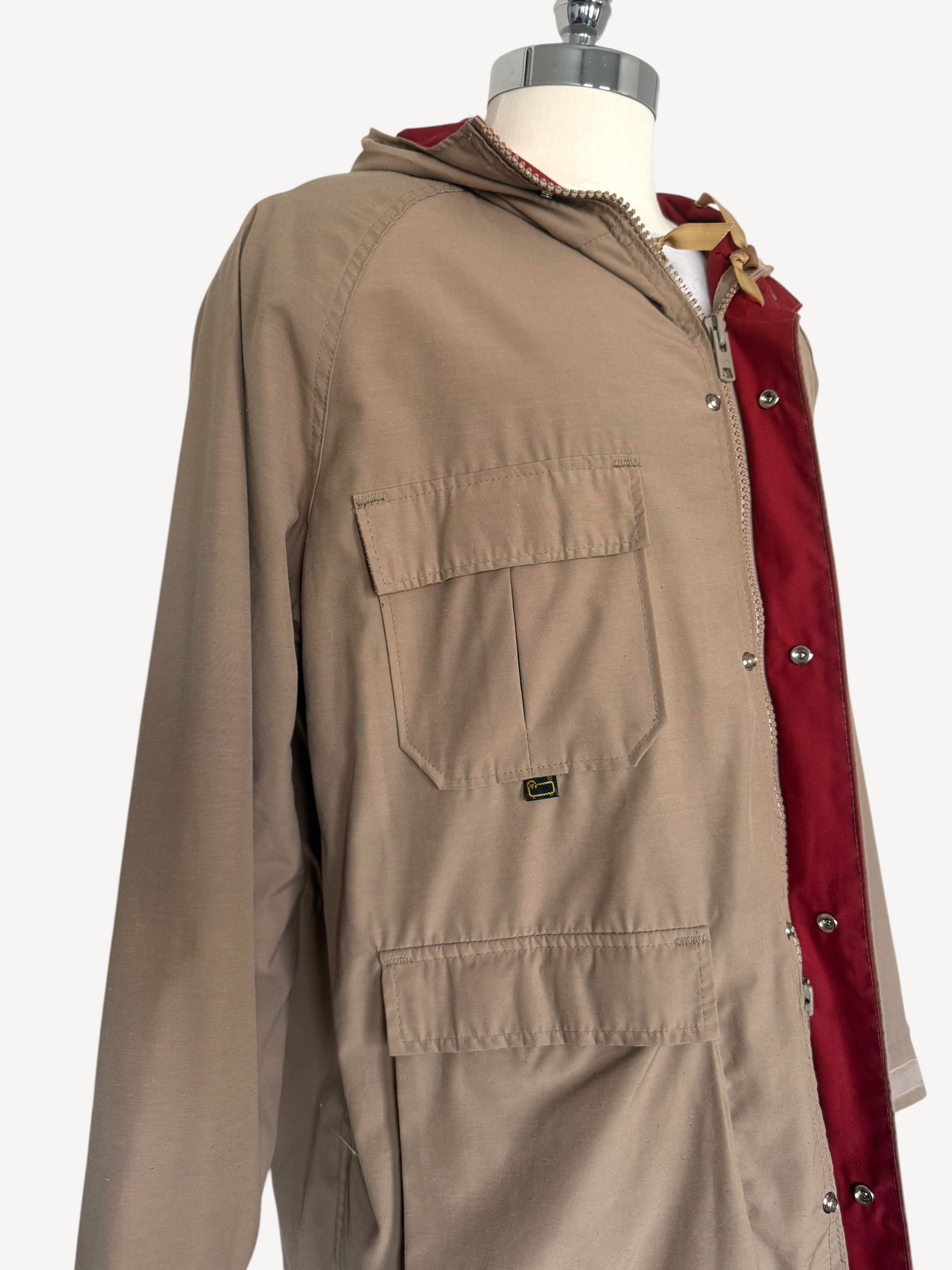 70s Woolrich Hooded Parka Jacket (XL)