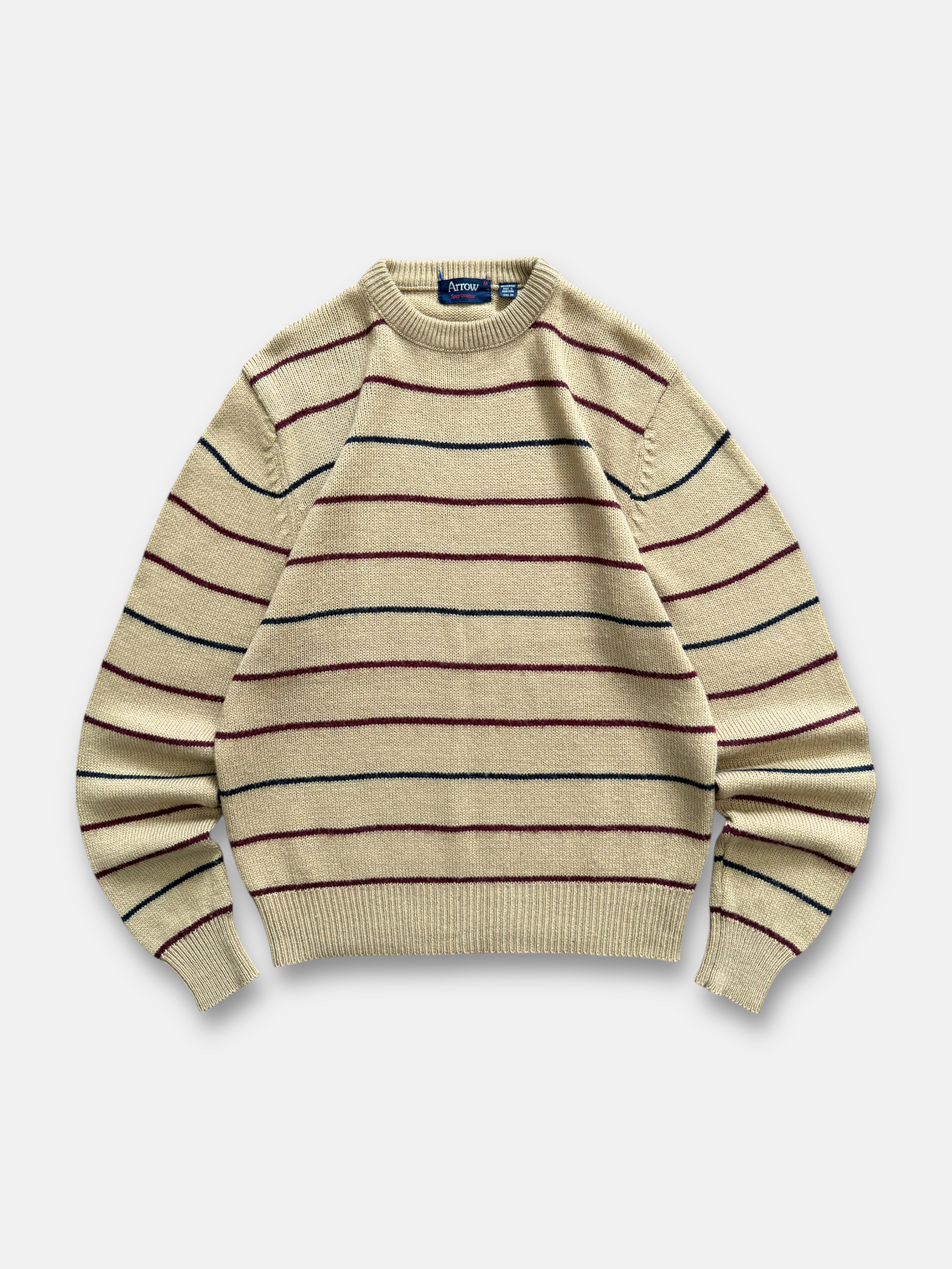 90s Arrow Striped Sweater (M)