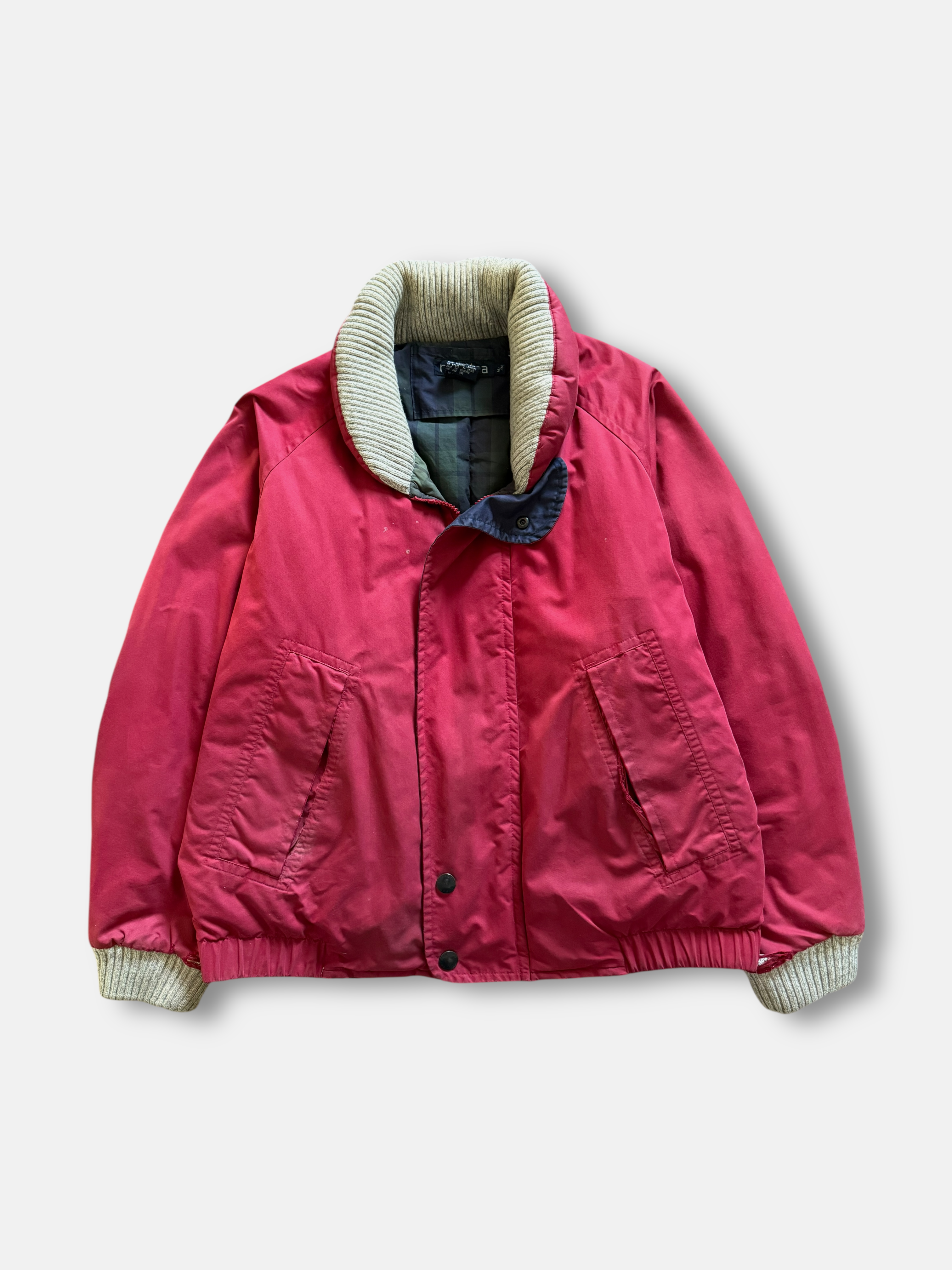 90s Down Puffer Bomber Jacket (L)