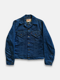 70s Levi's Type 3 Blanked Lined Denim Trucker Jacket 70505-0317 (M)