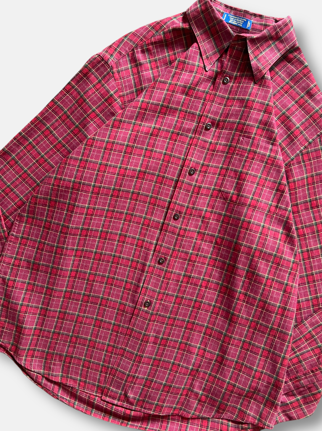 90s Pendleton Plaid Shirt (XL)
