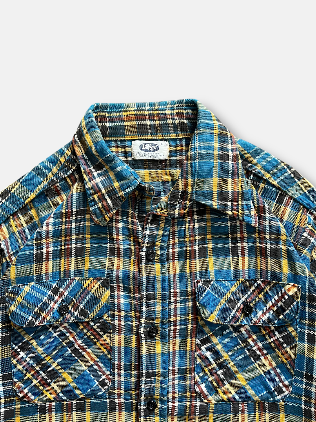 80s Mr. Leggs Plaid Shirt (L)