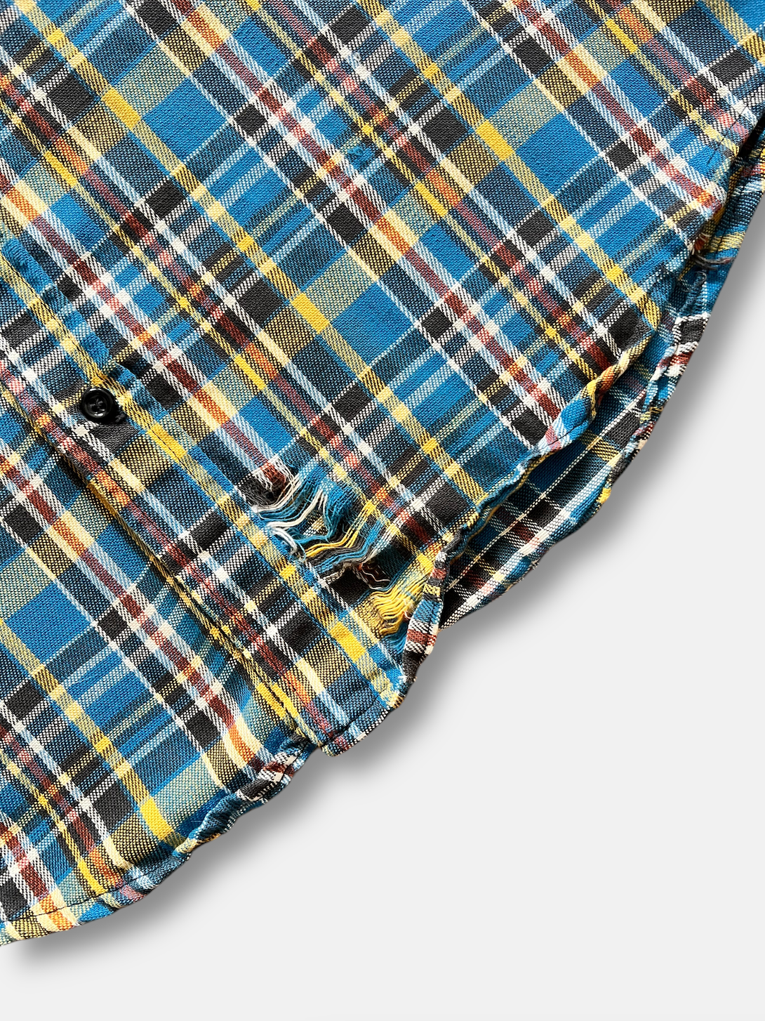 80s Mr. Leggs Plaid Shirt (L)