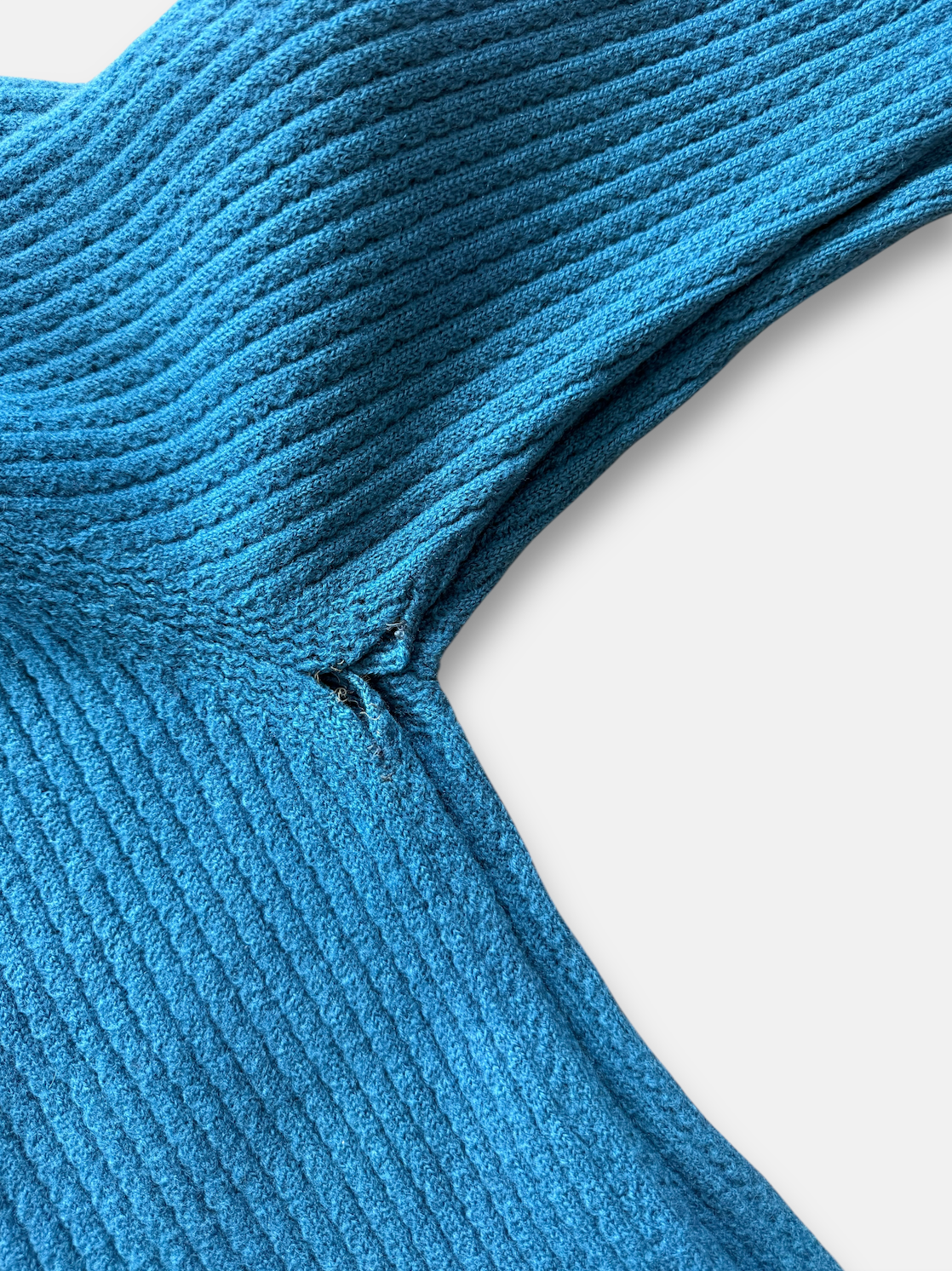 70s Pure Wool Cardigan (M)