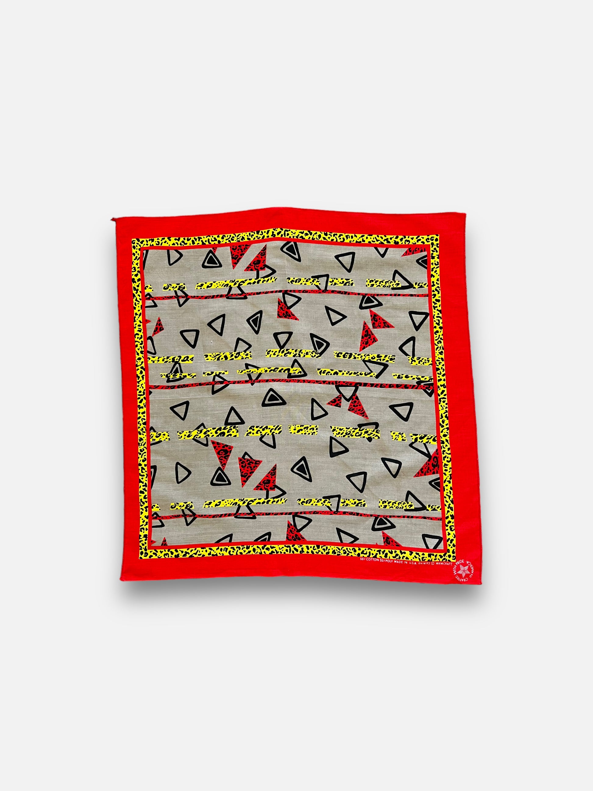 80s Abstract Bandana