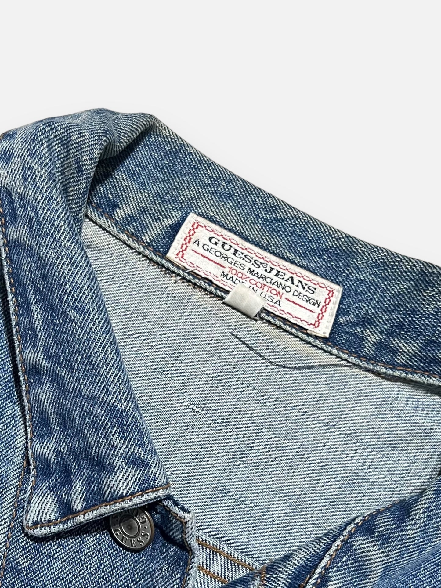 90s Guess Denim Jacket (L)