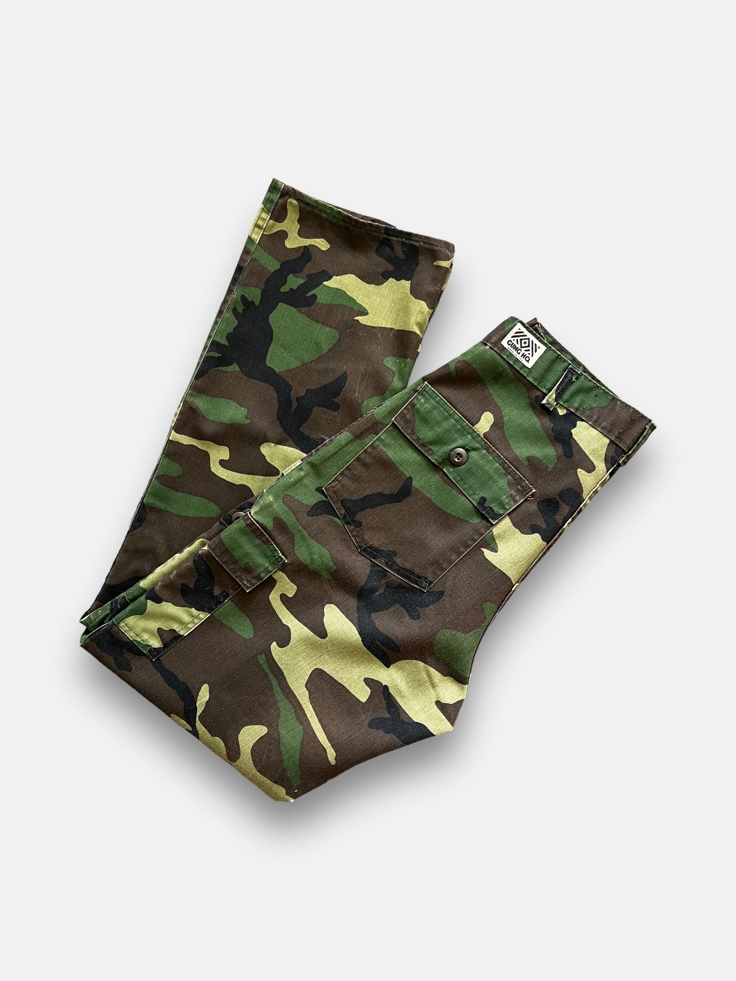 80s Gung Ho Camo Pants (31x36)