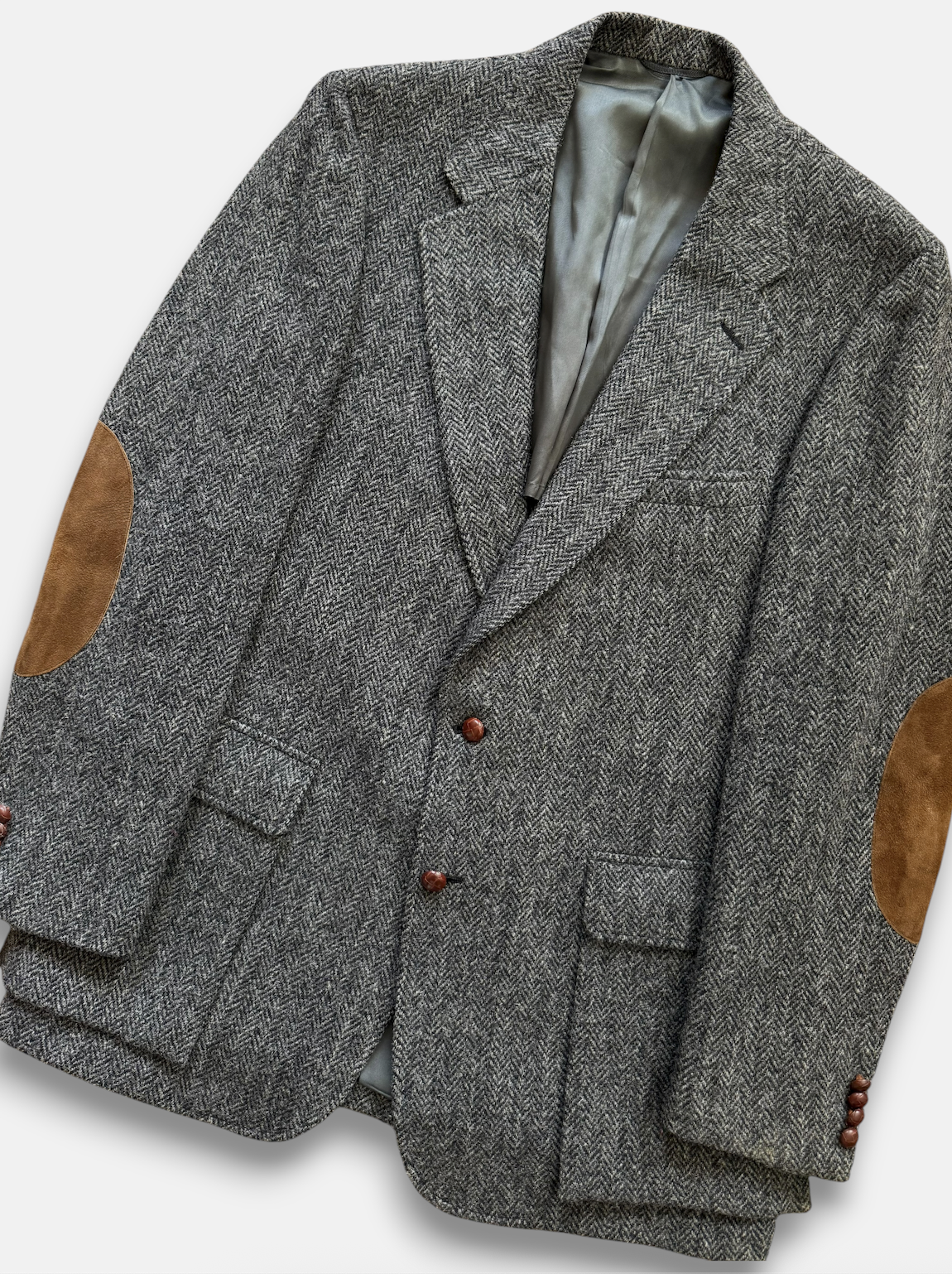 90s Harris Tweed Wool Blazer (40R)