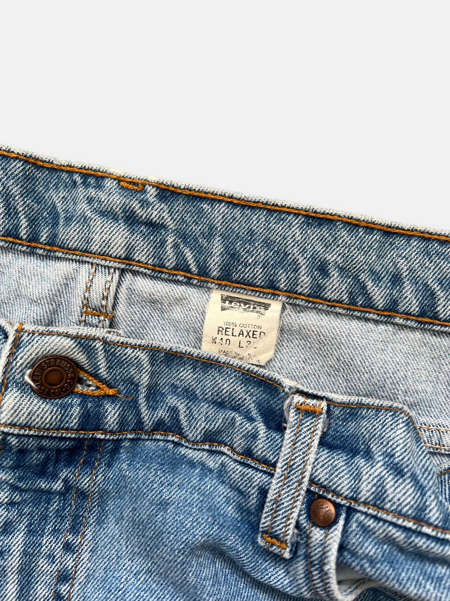 90s Levi's 540 Orange Tab (40x36)