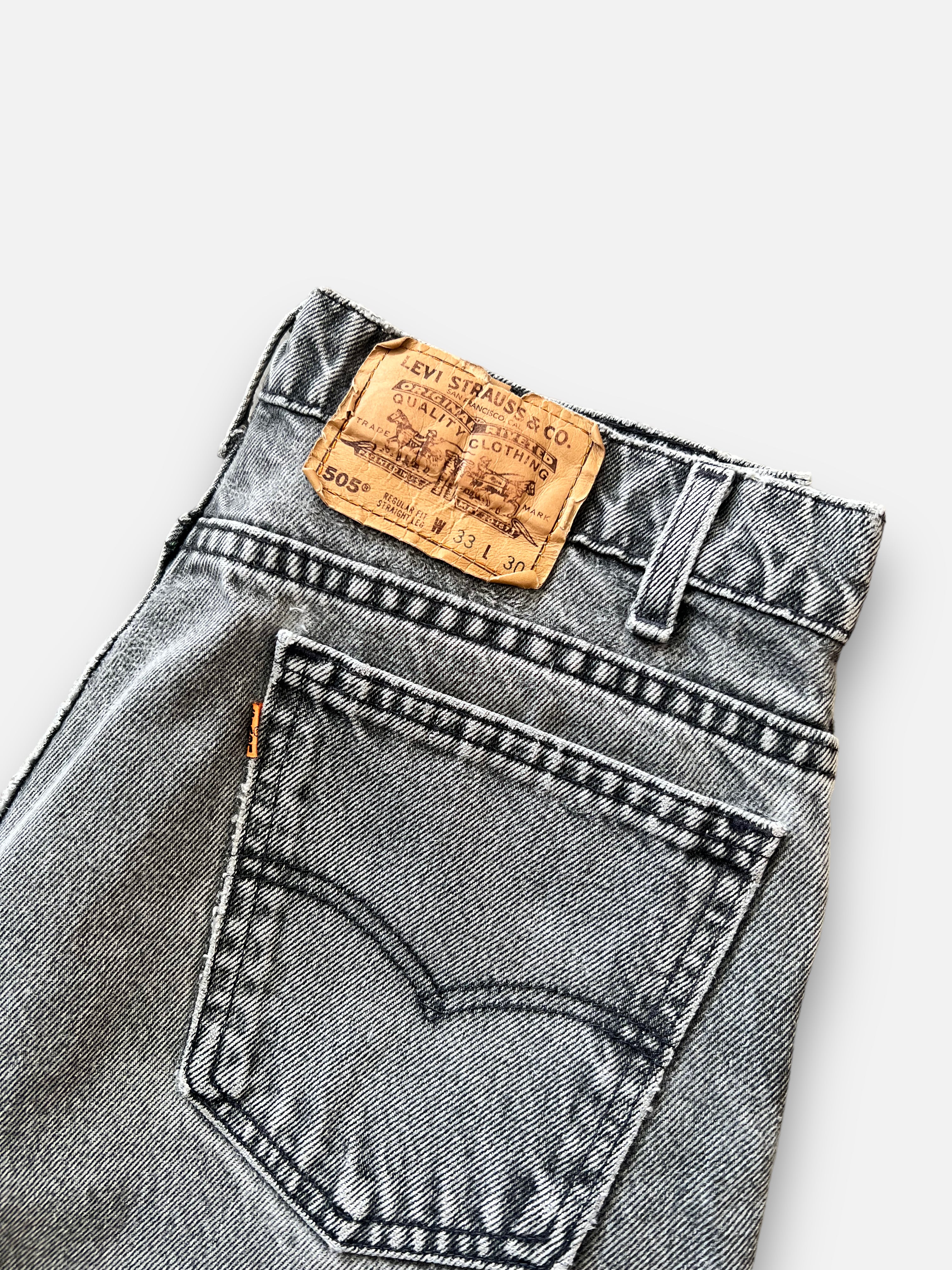 90s Levis 505 Orange Tab (33x30)