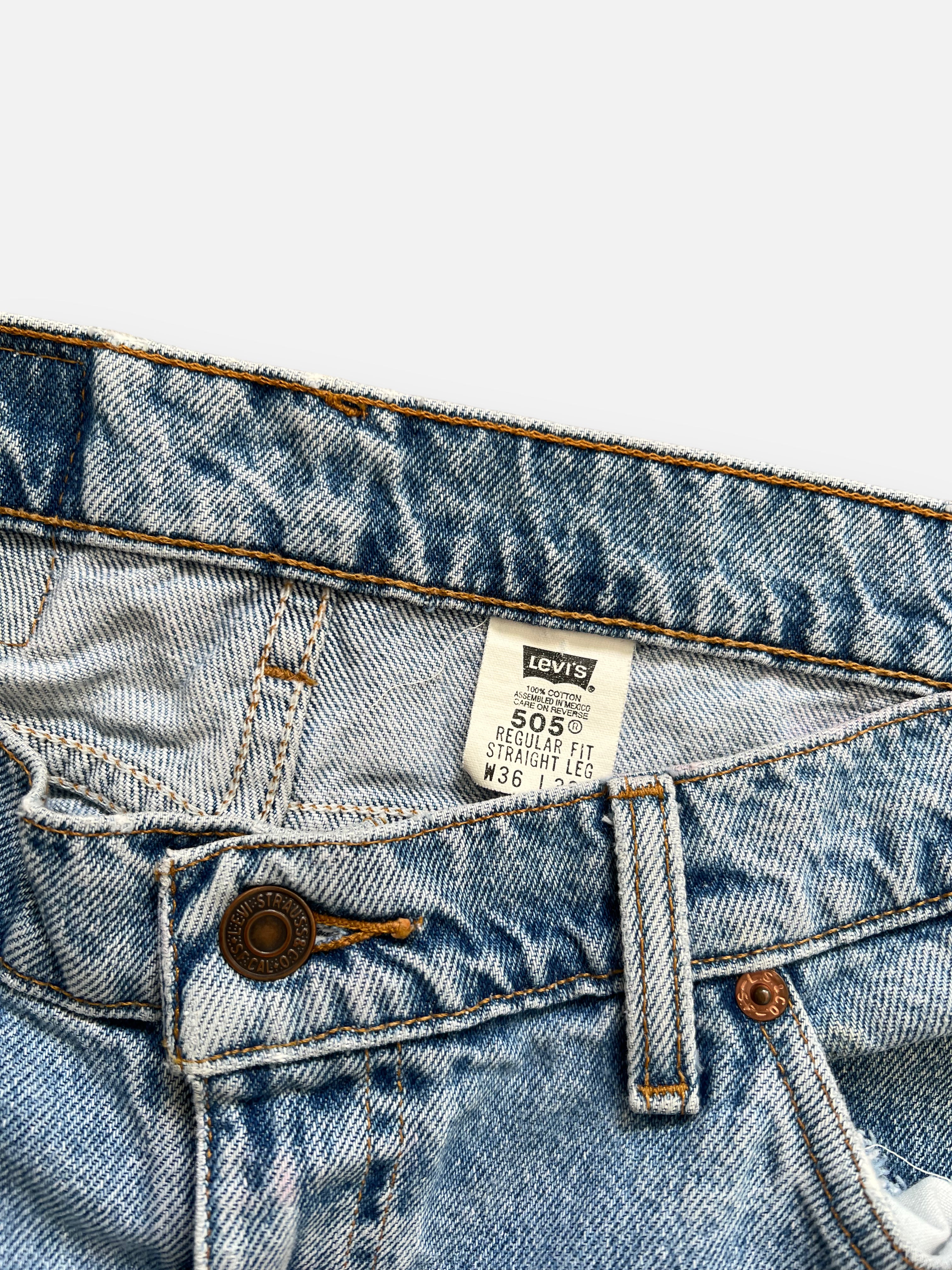 90s Levis 505 Orange Tab (35x30)