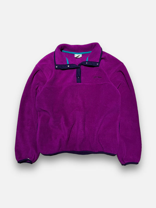 90s LL Bean Snap Fleece (M)