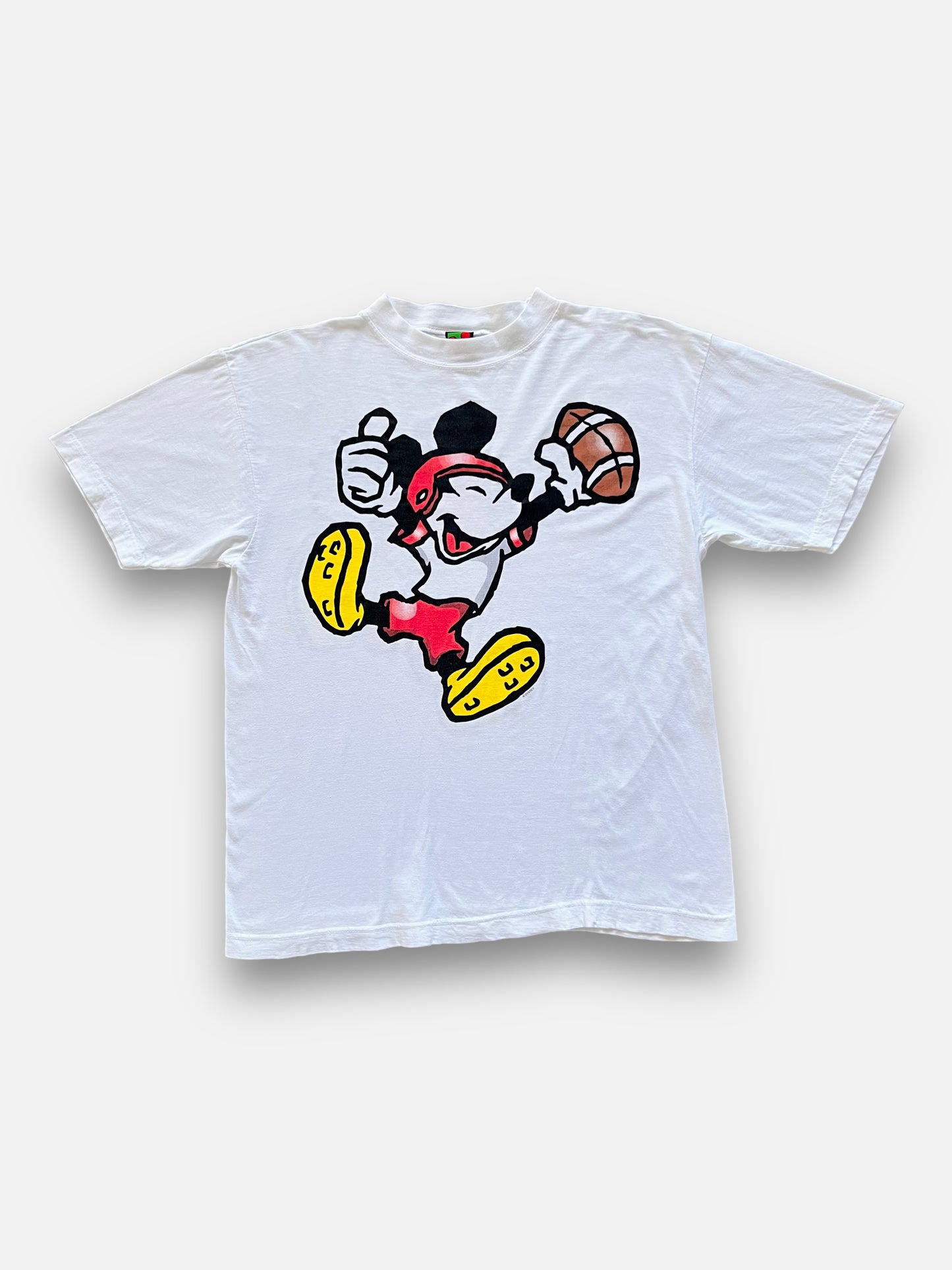 90s Mickey Football Tee (L)