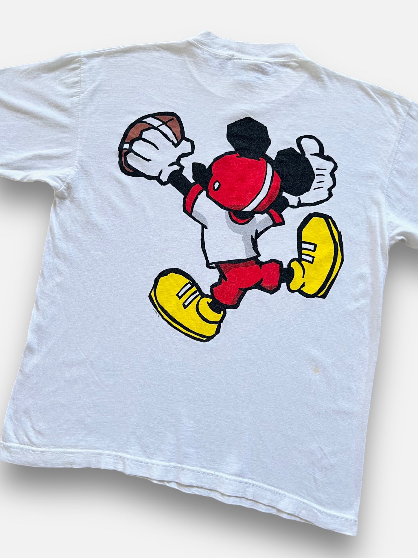 90s Mickey Football Tee (L)