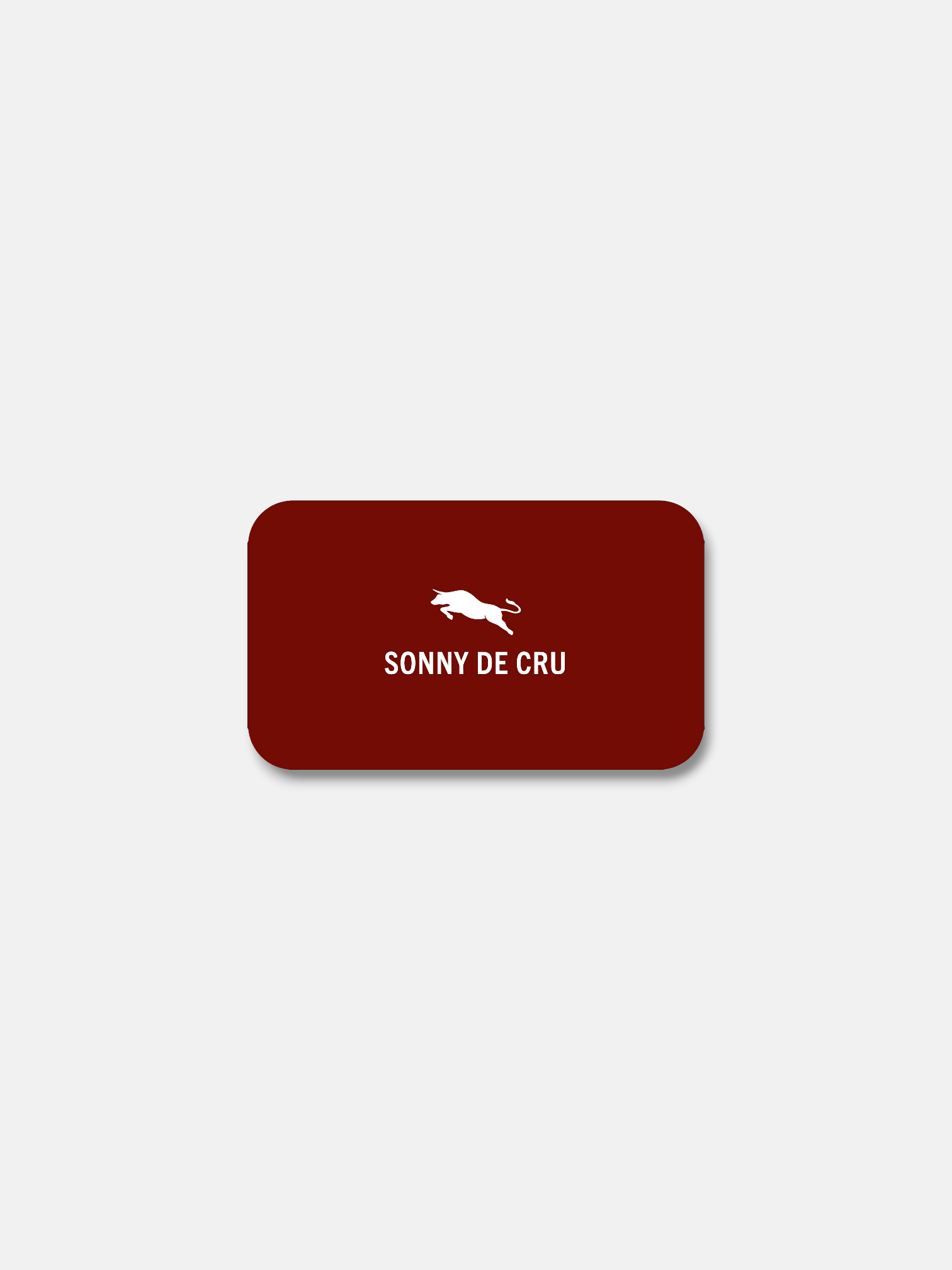 Sonny de Cru E-Gift Card