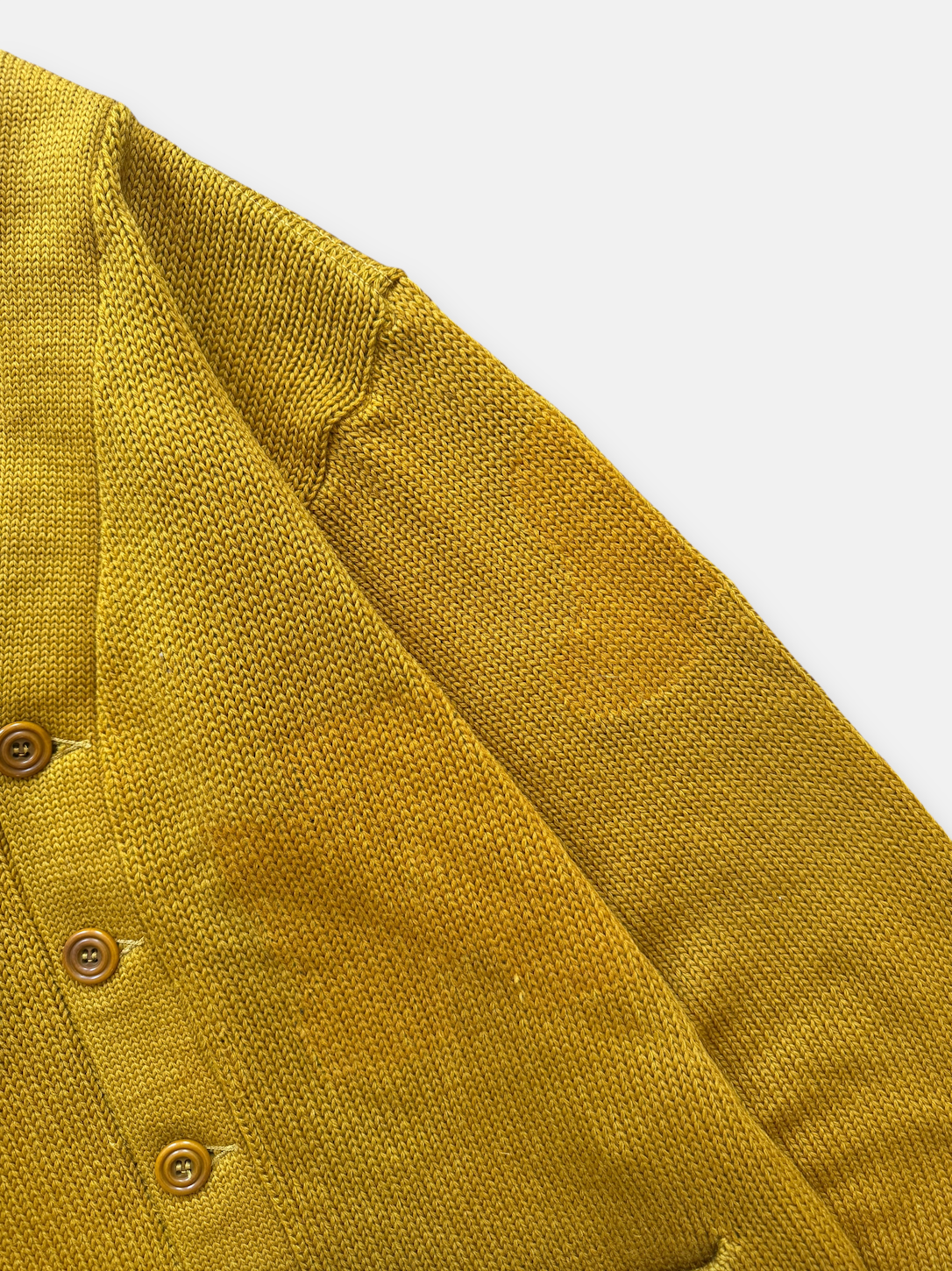 50s Stadium Shaker Wool Cardigan (M)