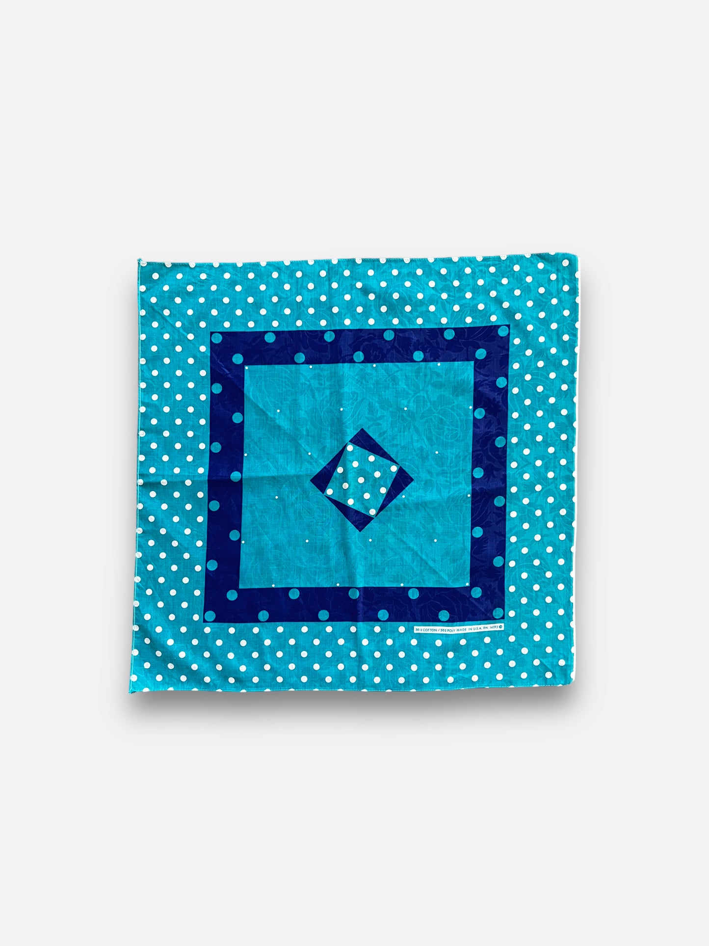 90s Teal Bandana