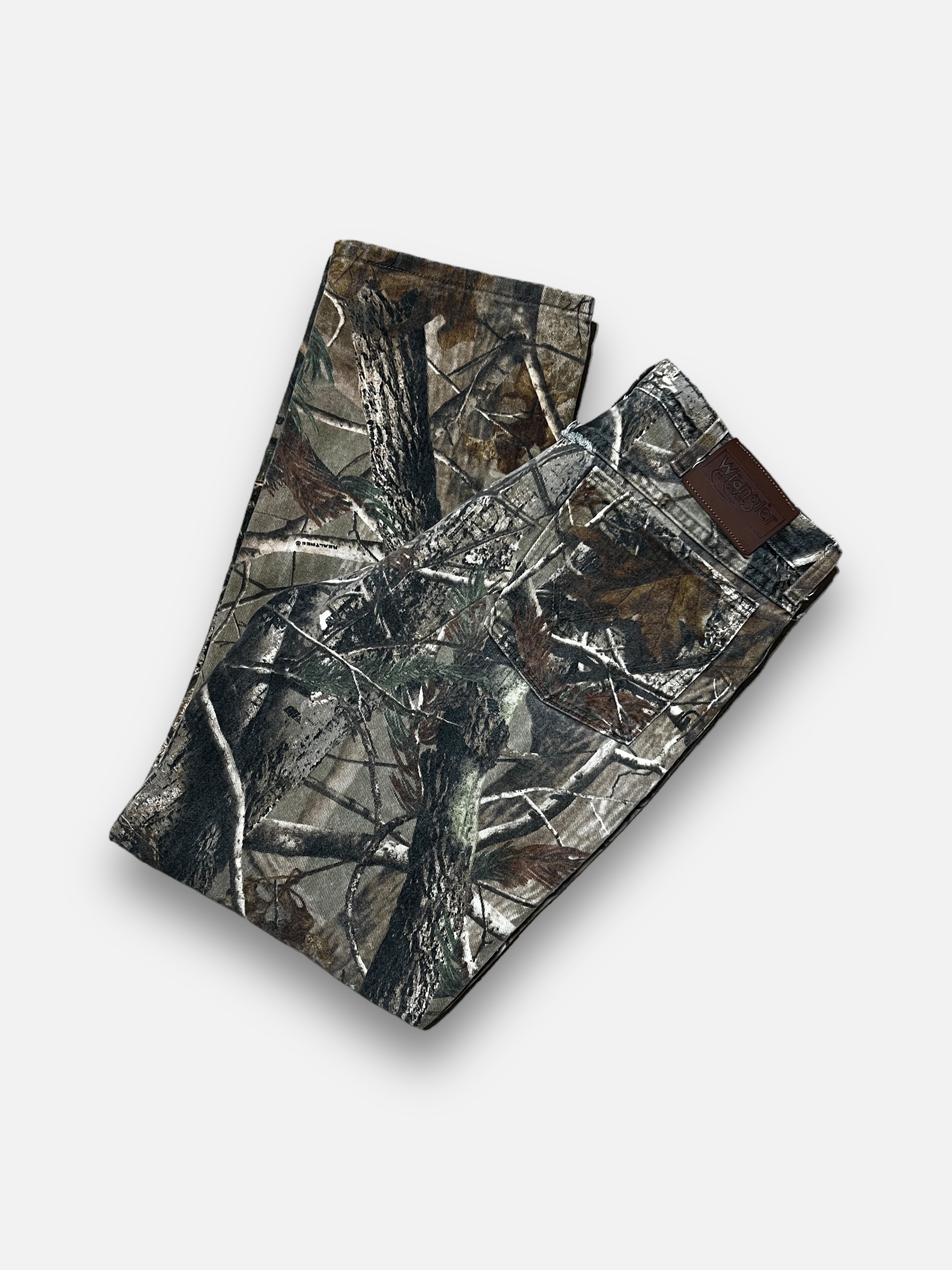 00s Wrangler Camo Pants (34x32)